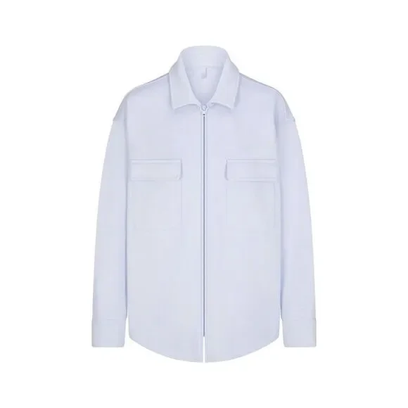 SKIMS Light Blue Long Sleeve Jacket - Picture 4 of 8